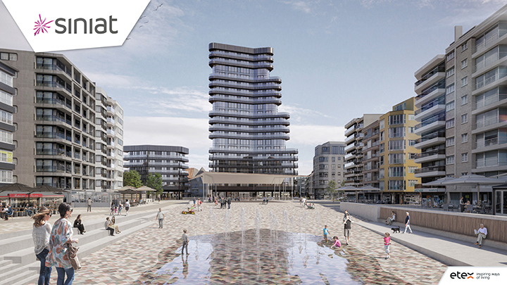 Heldentoren Knokke – nieuwbouwproject 